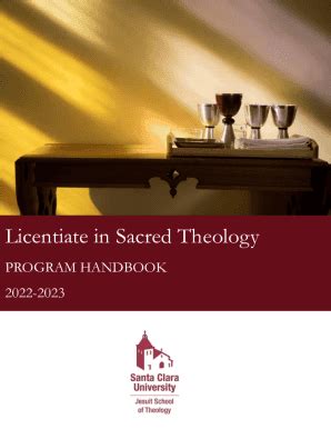 licentiate in sacred theology|doctorate in sacred theology.